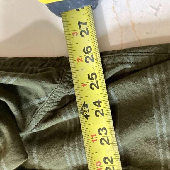 Carhartt Loose Fit Chambray Plaid Long Sleeve Shirt Sz XLT - Picture 7 of 7